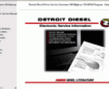 repair manual Detroit Diesel Power Service Literature Off-Highway