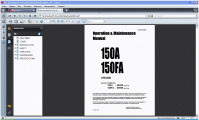 repair manual Komatsu 150FA with 6D102E-1 Series Engine, 6D102-1 Series Engine