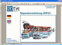 repair manual ZF 4 HP-22 Repair Manual