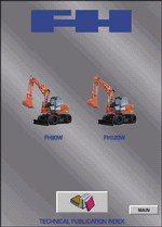 repair manual Fiat Hitachi Excavators FH series: