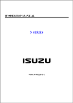 repair manual Isuzu Elf (N серия)