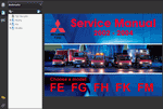 repair manual Mitsubishi Fuso 2002-2004