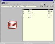 spare parts catalog Seat ETKA