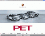 spare parts catalog repair manual Porsche PET