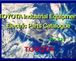 spare parts catalog Toyota Industrial Equipment v1.71