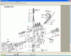 spare parts catalog repair manual Zexel ZD, ZX, ZW
