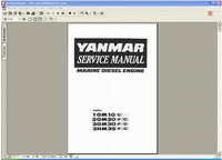 repair manual Yanmar Marine Diesel Engine 1GM10(C), 2GM20(F)(C), 3GM30(F)(C), 3HM35(F)(C)