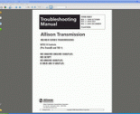 repair manual Allison Transmission - WTEC II Electronic Controls