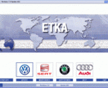 spare parts catalog ETKA 7.2: AUDI, VW, SEAT, SKODA