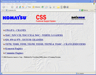 repair manual Komatsu CSS Service Hydraulic Cranes & Motor Graders (Galion - Dresser)