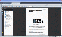 repair manual Komatsu HD325-6 W/TRNS CNTRL with 6D140E-2 Series Engine