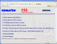 repair manual Komatsu CSS Service Hydraulic Excavators PC-03 to PC-250
