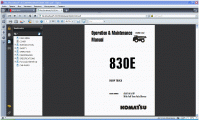 repair manual Komatsu 830E W/ AXLE BLOWER with 16V160 Series Engine