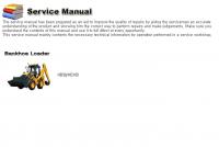 repair manual Hyundai Backhoe Loader HB90/HB100 Service Manual