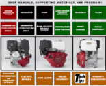 spare parts catalog Honda Power Equipment Service Library (PESA)