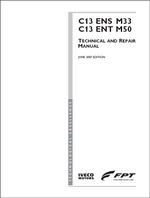 repair manual Iveco C13 ENS M33, C13 ENT M50