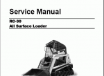 spare parts catalog ASV RC-30 - 1