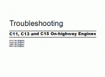 repair manual caterpillar C-11 and C-13 On Highway Engines - 3