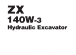 spare parts catalog repair manual Hitachi Service Manual ZX140W-3 (ZAXIS) - 1
