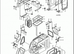 spare parts catalog KATO SR-250SP-V (KR-25H-V3) Manual Jib H type Outrigger - 3