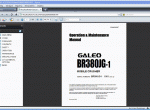 repair manual Komatsu BR380JG-1 with 6D102E-2 Series Engine - 1