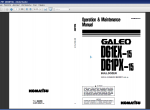 repair manual Komatsu Bulldozers D61EX-15, D61PX-15 series - 1