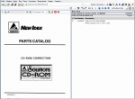 spare parts catalog repair manual New Idea - 2