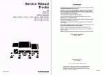 repair manual Volvo FM7/9/10/12, FH12/16, NH12 Wiring Diagrams - 1