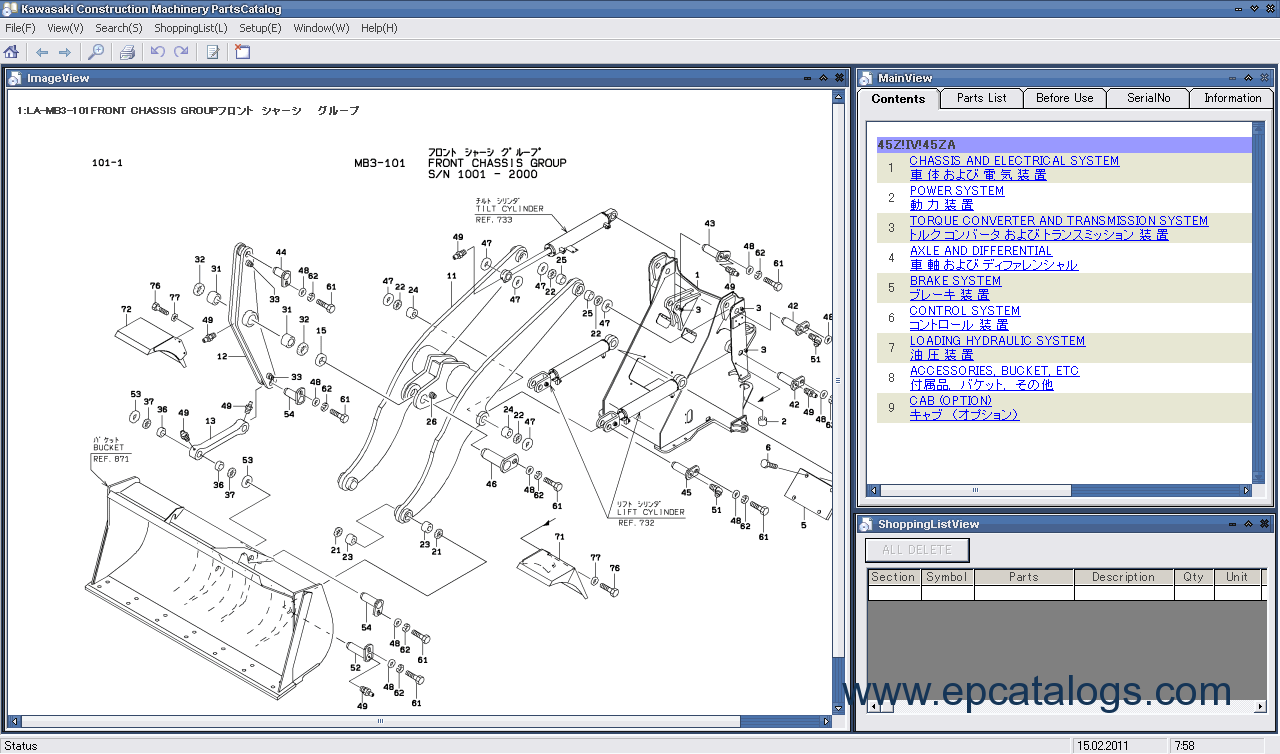 Case 644 And 646 Compact Wheel Loader Parts Manual - Quality Service
