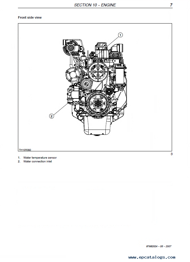 New Holland Telehlander LM Series PDF Workshop Manual