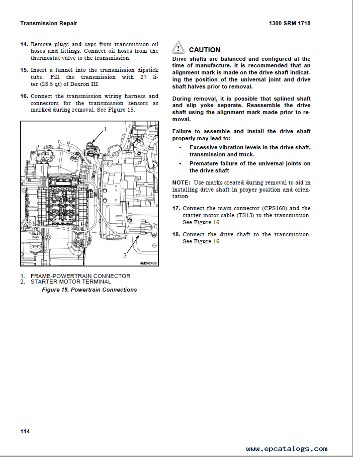 Hyster ZFWG211 Transmission Repair Manual PDF Download