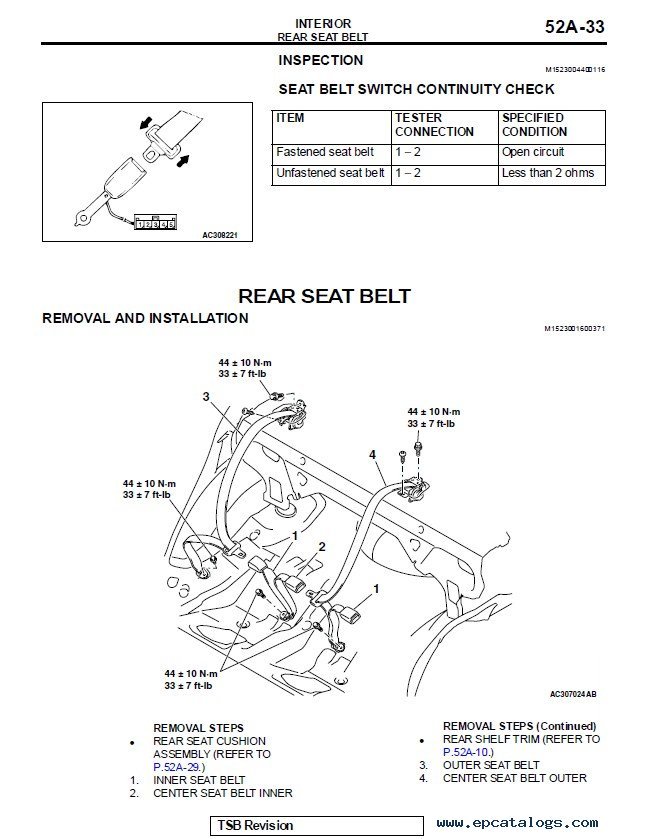 Mitsubishi Galant 2005 Service Manual PDF