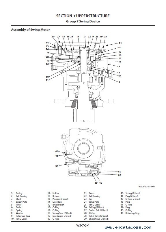 Hitachi Hydraulic Excavator ZX65USB-5B Workshop Manual