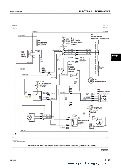 John Deere 250 Skid Steer Alternator Wiring Diagram - Wiring Diagram