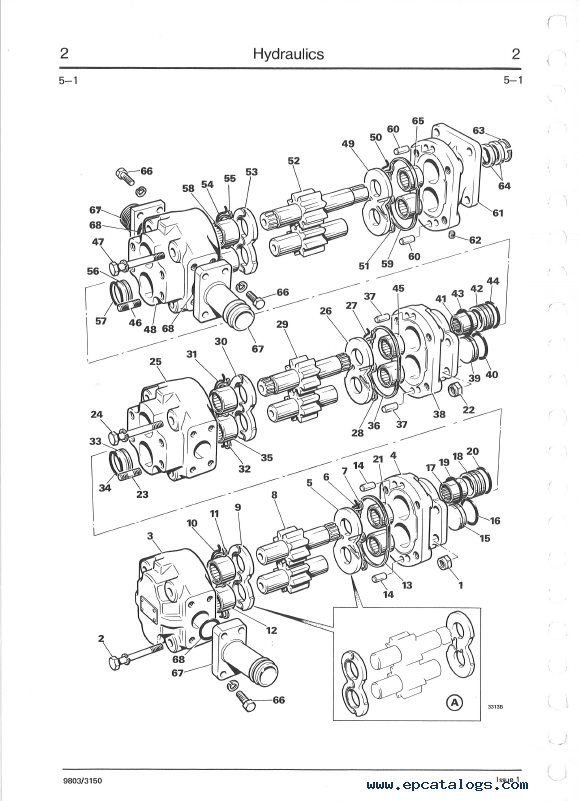 Download JCB 805 805B 806B 807B 808 Excavator Service PDF