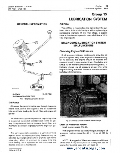 32 John Deere 410 Backhoe Parts Diagram - Wiring Diagram Database