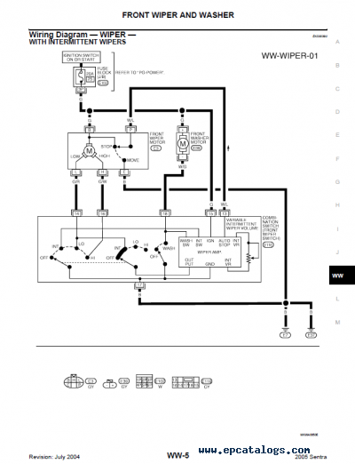 Wiring Manual PDF: 01 Nissan Sentra Wiring Diagram