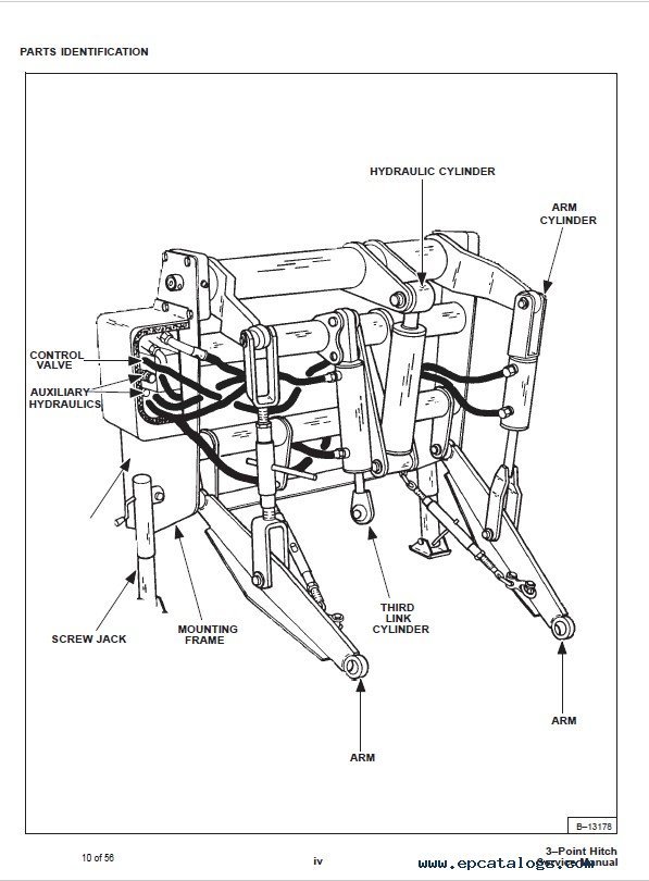Bobcat Three Point Hitch Service Manual PDF
