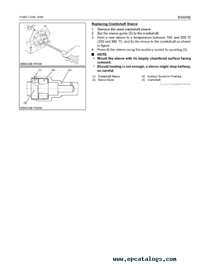 Kubota V1505 Parts Diagram