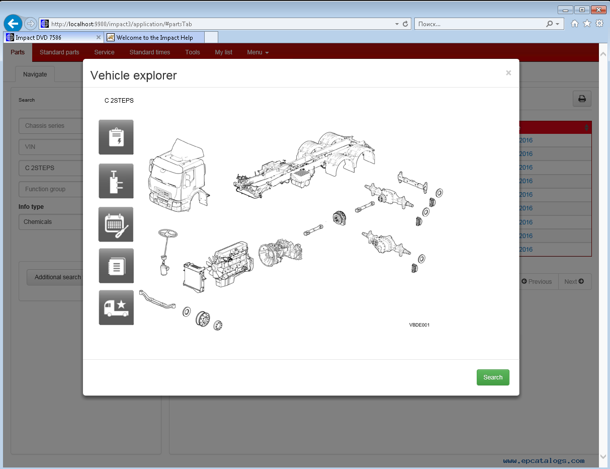Renault parts catalog