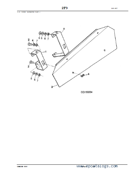 John Deere Combine 6300 Parts Catalog Downoad