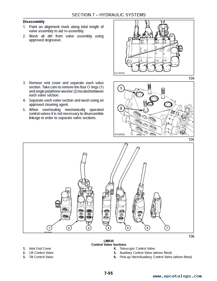 New Holland LM430 LM640 Telehandler PDF Manual 640 ford tractor wiring diagram 