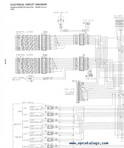 Wiring Diagram Komatsu Pc200 7