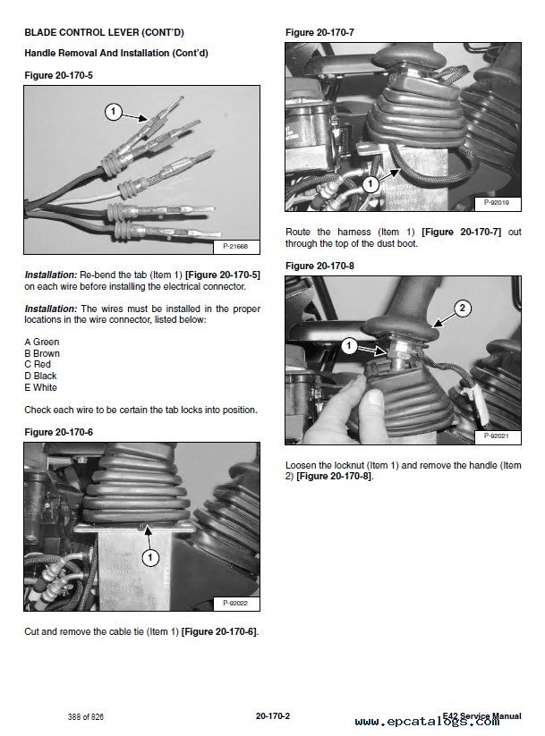 Bobcat E42 Compact Excavator Service Manual PDF
