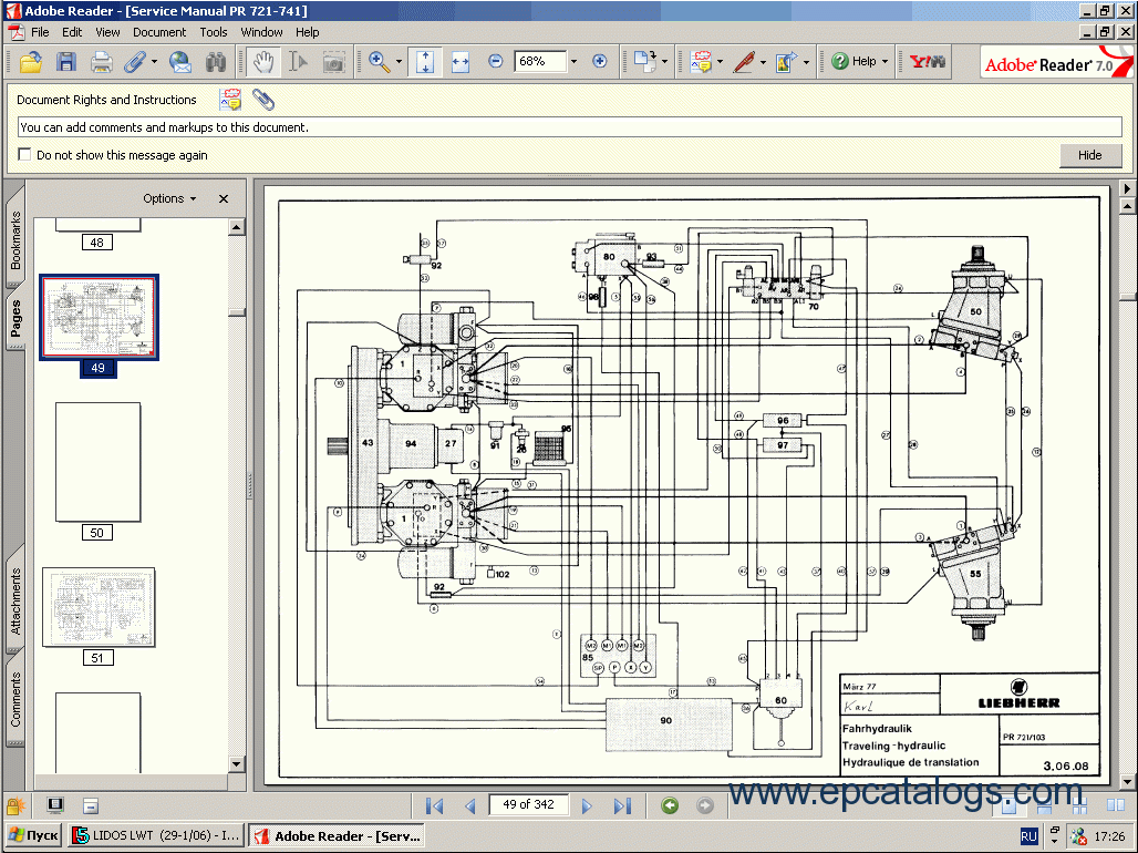 Liebherr Lidos 2011 Repair Manual, Spare Parts Catalog ... volvo trucks fuse panel diagram 