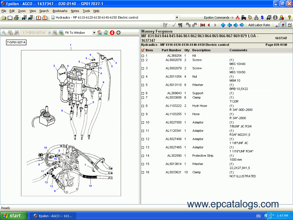 Massey Ferguson Europe Spare Parts Catalog Download free download b wiring diagrams 