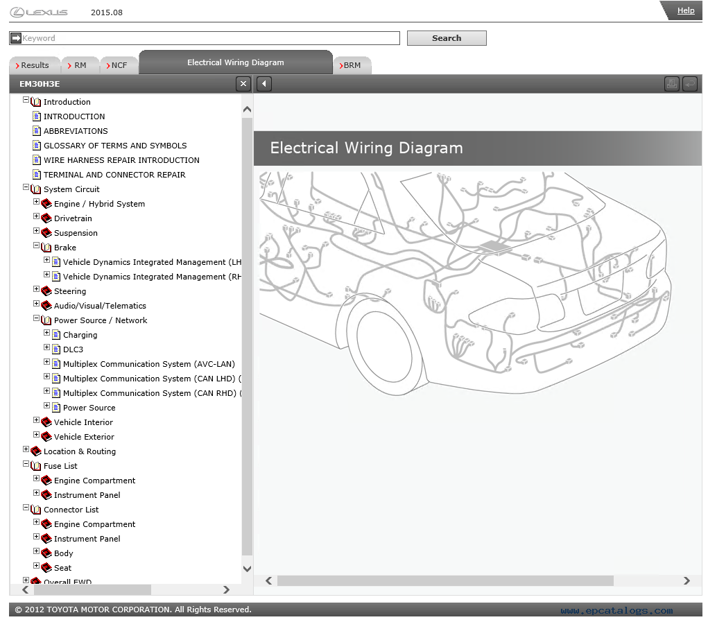 Lexus IS200t, IS250, IS350 Service Information + Diagrams