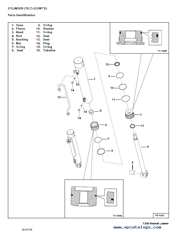 Bobcat T250 Turbo T250 Turbo HF Loader Service Manual PDF