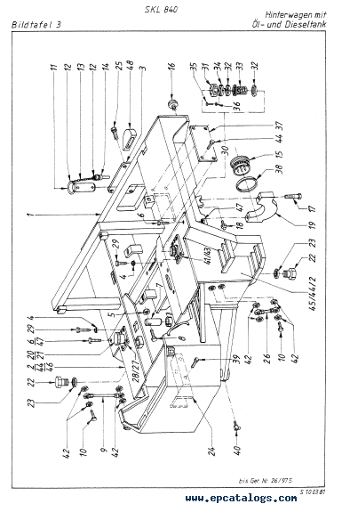 Terex Skl 840 Wheel Loader Download Complete Pdf Parts Catalog