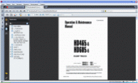 repair manual Komatsu HD465-5 W/TRNS CNTRL with 6D170E-2 Series Engine